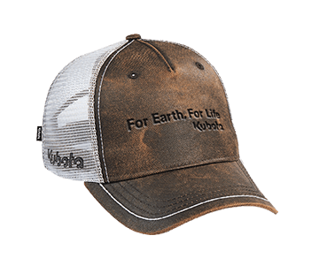 Oil Leather Look Cap