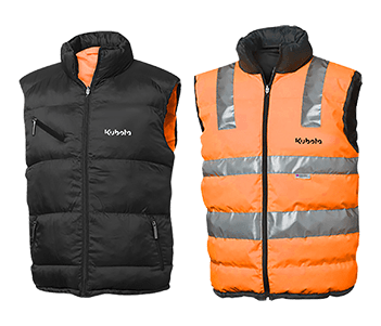 Reversible Hi Vis Puffer Vest 2